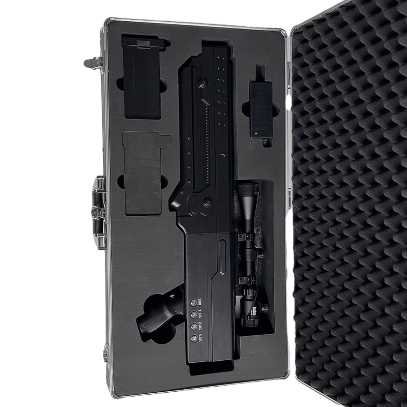  海原手持便携式枪型低空防御反制四通道B型