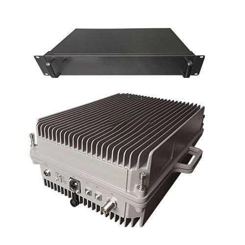  海原TETRA800数字警用集群数字光纤直放站远近端机