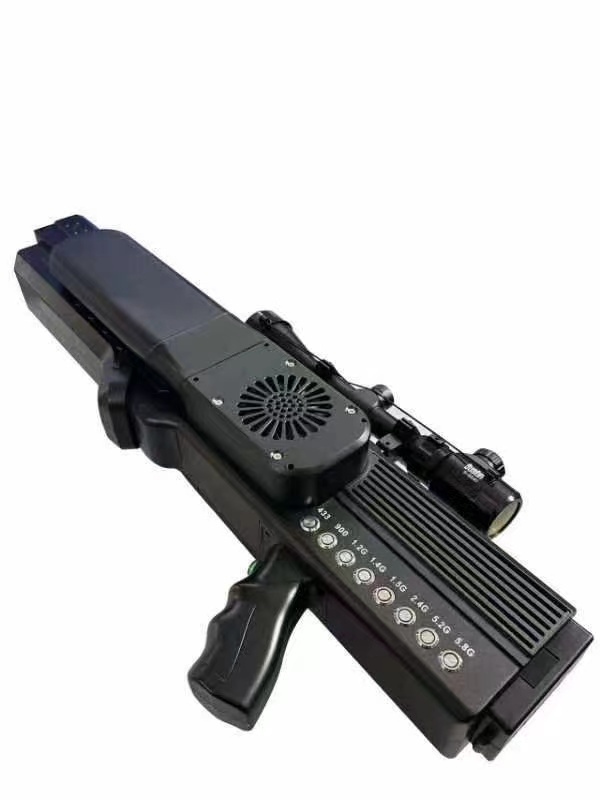  海原手持便携式枪型低空防御反制八通道